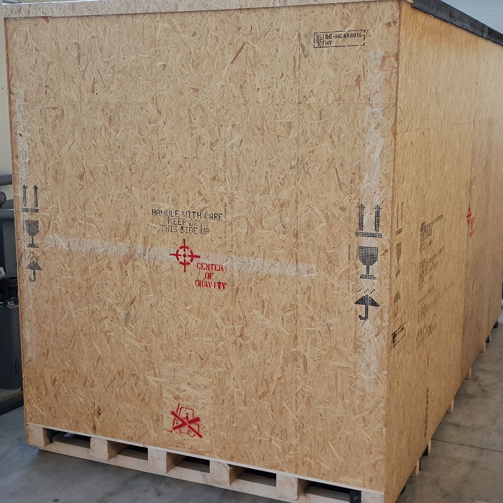 Preparations for shipment